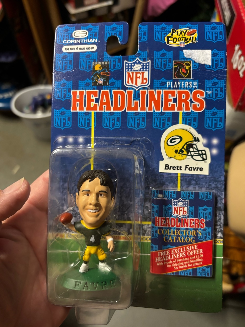 Brett Favre Mini Action Figure